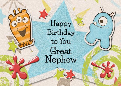 Happy Birthday Great Nephew Alien Monsters and Stars card #Ad , #affiliate, #Great, #Nephew, #Happy, #Birthday Happy Birthday Great Nephew, Happy Birthday Godson, Happy Birthday Big Brother, Happy Alien, Happy Birthday Little Brother, Alien Monsters, Happy Birthday Grandson, Colorful Scrapbook, Happy Birthday Nephew