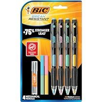 Pack For School, Bic Mechanical Pencils, School Bag Essentials, Led Pencils, Type Of Writing, Body Smells, Writing Utensils, Paper Mate, Standardized Testing