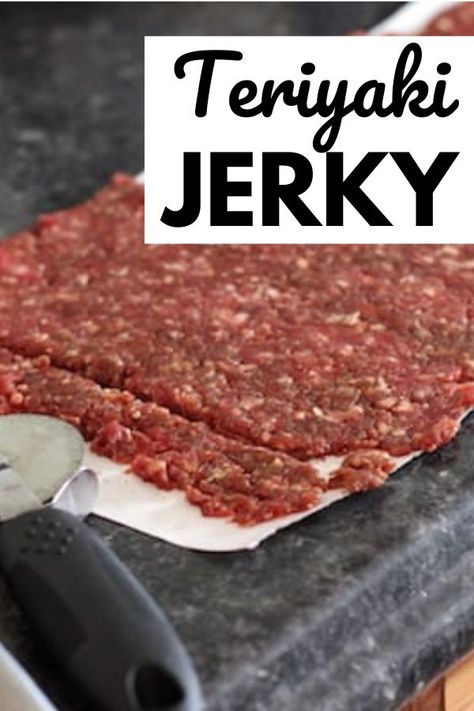 Teriyaki Ground Beef Jerky Recipes Dehydrator, Teriyaki Ground Beef Jerky Recipes, Teriyaki Beef Jerky Recipe Smoker, Ground Elk Jerky Recipe, Teriyaki Jerky Recipe, Jerkey Recipes Dehydrator Venison, Teriyaki Deer Jerky Recipe, Teriyaki Venison Jerky Recipe, Ground Beef Jerky Recipes Ovens