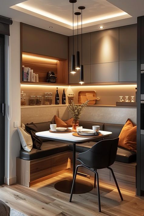 Small House Interiors Ideas, Interior Design Townhouse Small Spaces, Small Apartment Open Plan, Small Studio Apartment Ideas Cozy, Small Studio Ideas, Tiny Apartment Ideas Space Saving, Tiny Apartment Ideas, Small Apartment Ideas Space Saving, Luxury Small Apartment