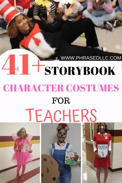 Childrens Books Costumes For Teachers, Easy Dr Seuss Character Costume, Pete The Cat Group Costume, Pinkalicious Book Character Costumes, Teacher Group Halloween Costumes Book Characters, Best Storybook Character Costumes, Dress Like A Storybook Character Teacher, Teacher Book Character Dress Up, Easy Pete The Cat Costume