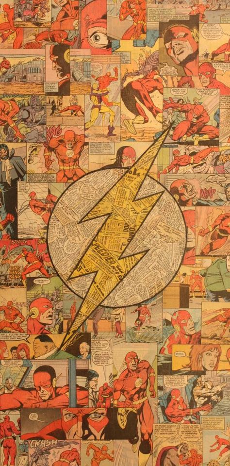 Comic Collage, Flash Comics, Septième Art, Arte Dc Comics, Marvel Vs Dc, Black Canary, Dc Comic, Green Arrow, Dc Characters