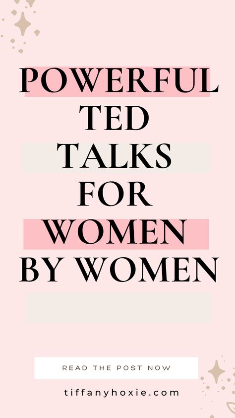 Powerful life-changing TED Talks To Inspire Women. #womensupportingwomen #tedtalks positive Ted Talks, growth mindset TED talk, happiness TED talks, inspiring Ted Talks. Ted Talks That Will Change Your Life, Ted Talks For Women, Ted Talks Motivation, Inspirational Ted Talks, Best Ted Talks, The Power Of Introverts, Inspirational Podcasts, Change Your Thinking, Quick Meditation