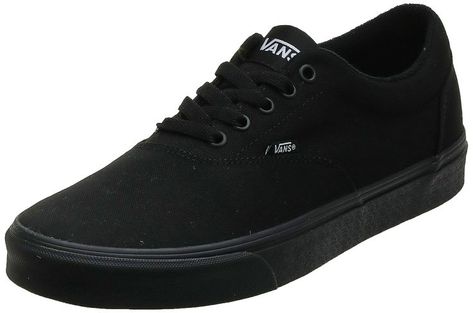 Unisex Authentic Core Skate Shoes Black/Black Vans Classic Old Skool, Sneakers Guide, Vans Authentic Black, Vans Sneakers (men), Vans Style, Black Vans, Unisex Shoes, Low Top Sneakers, Vans Sneakers