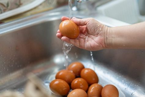 How to Wash Fresh Eggs and When It's Best to Leave Them Unwashed How To Store Cucumbers, Egg Yolk Recipes, Best Egg Recipes, Storing Eggs, Fruit And Vegetable Storage, Farm Fresh Eggs, Food Security, Eat Smart, Fresh Eggs