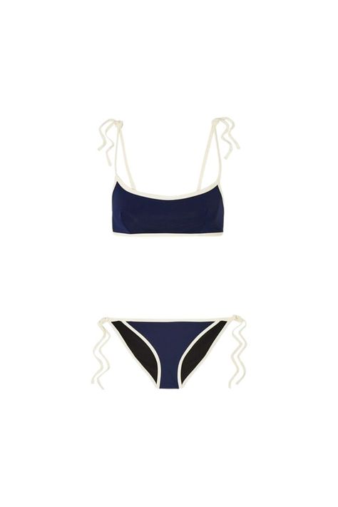 Solid And Striped Swimwear, Navy Blue Bathing Suit, Navy Blue Swimsuit Bikinis, Swimsuits Png, Navy And Cream Outfit, Aesthetic Navy, Navy Blue Swimsuit, Navy Bathing Suit, Swimsuit Aesthetic