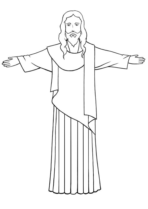 Jesus Christ is the center figure of Christianity. He gives people hope, trust and faith in themselves. Here is how to draw him. Sketch out a cross. This will serve as a guideline when you draw the body. But make sure do it lightly so you... Jesus Christ Drawing, Jesus Sketch, Pencil Drawing Pictures, Christian Drawings, Jesus Cartoon, Easter Drawings, Drawing Room Interior Design, Jesus Drawings, Jesus Christ Painting