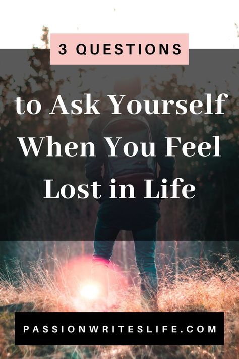 Are you feeling lost in life? It’s hard to know what to do when you feel stuck in life. From the unexpected to disappointment, life always has a way of throwing everything at you all at once. If you’re feeling unsure or unmotivated about the direction of your life, ask yourself these 3 questions to help you get unstuck and find your way. How To Comfort Someone, Feeling Stuck In Life, When You Feel Lost, Lost In Life, Stuck In Life, Lost People, Get Unstuck, Questions To Ask Yourself, Feel Lost