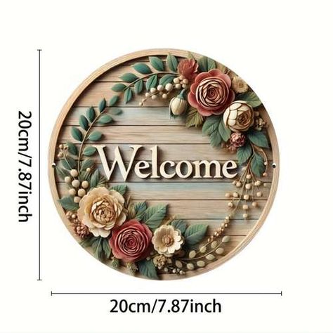 Temu | Explore the Latest Clothing, Beauty, Home, Jewelry & More Door Sign Design, Cross Sign, Welcome Door Sign, Farmhouse Bar, Bedroom Pendant, Welcome Door Signs, Wood Texture Background, Wooden Wreaths, Decor Flowers