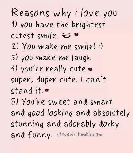 Cute I Love You Tumblr, 365 Jar, Simon Says..., Love You Boyfriend, Reasons I Love You, Reasons Why I Love You, Cute Date Ideas, You Make Me Laugh