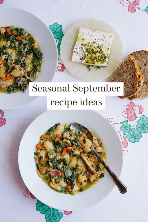 Recipes For September, September Seasonal Recipes, September Recipes Healthy, Healthy September Dinners, September Dinner Ideas, September Dinner, September Meals, September Recipes, Autumn Food