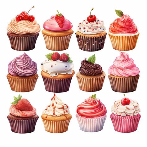 🧁✨ Sweeten Up Your Projects with Our Cupcake Clip Art! ✨🧁 Introducing our deliciously delightful Cupcake Clip Art collection! Cupcake Clip Art, Moon And Stars Wallpaper, Cupcake Clipart, Colorful Cupcakes, Birthday Party Invites, Stars Wallpaper, Cute Cupcakes, Party Invites, Unique Crafts