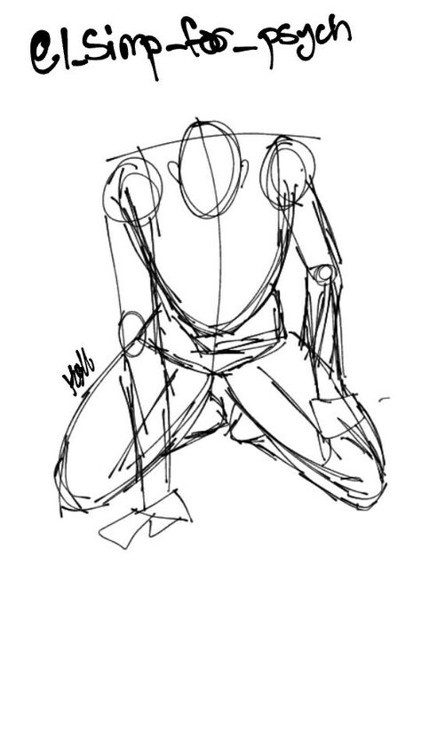 Drawing Body Poses Kneeling, Shocked Person Drawing Reference, Person Sitting On Person Reference, Person Bowing Down Drawing Reference, How To Draw Someone Crawling, Drawing Kneeling Pose, Kneeling Body Reference, Front View Poses Drawing, Kneeling On Ground Reference