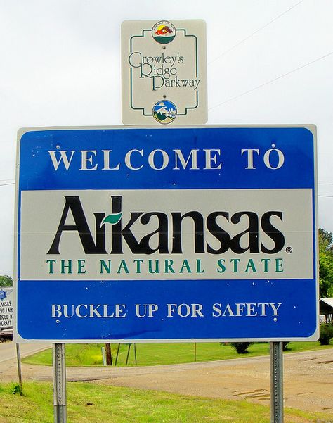 I can't wait to see this next week!! I REALLY can't wait until I don't have to see it in my rear view mirror anymore. :/ Arkansas Travel, State Signs, Best Home Security, Arkansas State, Eureka Springs, On The Road Again, Home Security Systems, Vacation Places, Vintage Roses