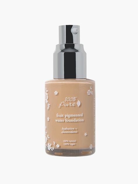 11 Organic & Natural Foundations For Every Shade & Skin Type Best Natural Foundation, Water Foundation, Nontoxic Beauty, Hydrating Makeup, Foundation For Dry Skin, Moisturizing Foundation, Foundation Tips, Natural Mascara, Sustainable Beauty