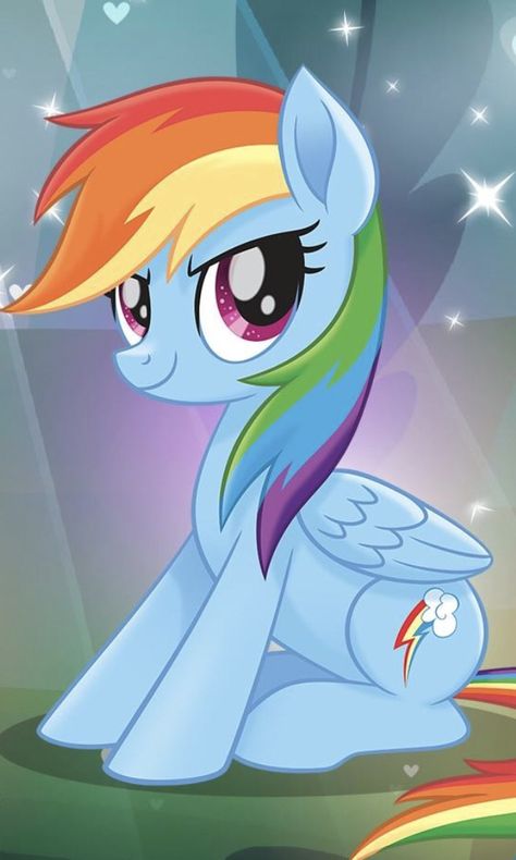 Rainbow Dash Painting, Rainbow Dash In Dti, Mlp Icons Rainbow Dash, Mlp Fan Art Rainbow Dash, Rainbow Dash Scene, Rainbow Dash Birthday, Rainbow Dash Party, Pony Wallpaper, Pony Pictures