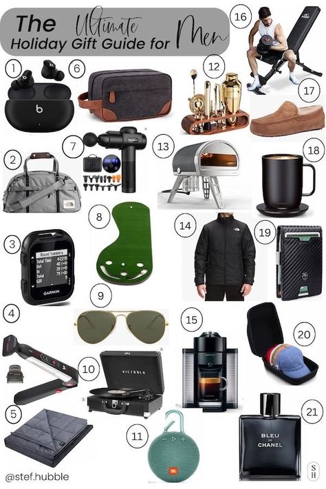 gift guide for men | Christmas Gifts For Men Small Guy Gifts, Men’s Birthday Gift Basket Ideas, Mens Personalized Gifts, Best Men Gifts, 2023 Gift Guide For Him, Men’s Christmas Presents, Christmas List Ideas Men, Manly Gift Basket, Men’s Presents