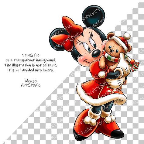 Wood Crafts, Minnie Mouse, Decoupage, Png Teddy Bear, Disney Friends, Disney Crafts, Design Digital, Sublimation Design, Digital Drawing