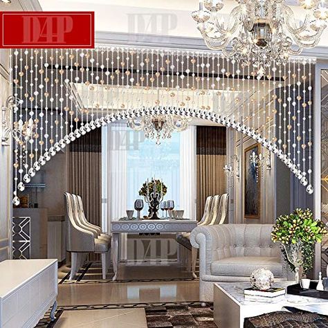 Discount4product Acrylic Crystal Strings Modern Plastic B... https://www.amazon.in/dp/B07KQ8BS33/ref=cm_sw_r_pi_dp_U_x_ZT9HCbQP2R7TM Crystal Toran For Door, Curtains Ideas For Living Room, Curtains Ideas Modern, Double Layer Curtains, Curtains Aesthetic, Layer Curtains, Beaded Door Curtains, Crystal Curtains, Layered Curtains