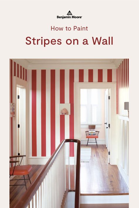 Wall Stripes Paint Ideas, Stripe Paint Ideas For Walls, Paint Stripes On Wall, Stripped Wall Paint, Stripe Wall Paint Ideas, Striped Bedroom Walls, Striped Bathroom Walls, Stripes Wall Paint, Painted Stripes On Wall