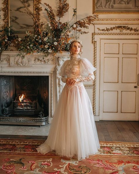 Joanne Fleming Design (@joanneflemingdesign) • Instagram photos and videos Lana Del Rey, Lana Del Rey Inspired Wedding Dress, Victorian Style Wedding Dress, Joanne Fleming, Autumn Wedding Inspiration, Victorian Style Wedding, Queen Wedding Dress, Victorian Wedding Dress, Met Gala Outfits