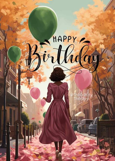 Happy Birthday Wishes Black Woman, Happy 50th Birthday Wishes Female, Fall Birthday Wishes, Happy Birthday For Women, Happy Birthday Women, Happy Birthday Black Woman, Fall Looks For Black Women, Black Women Birthday, Face Mask Maker