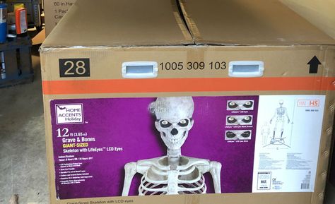 Home Depot Skeleton Ideas, 10 Ft Skeleton Ideas, Large Skeleton Ideas, 12’ Skeleton Ideas, Large Skeleton Halloween Decor, Giant Skeleton Halloween Decor, 12 Ft Skeleton Ideas Halloween, Giant Skeleton Ideas, 12 Foot Skeleton Ideas