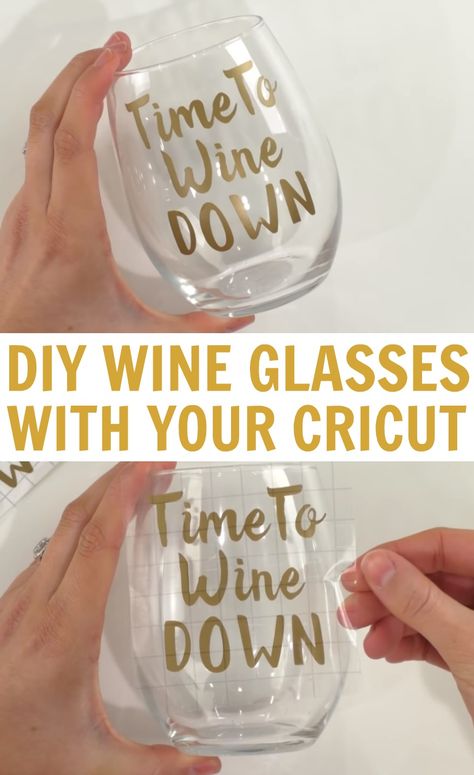 Cricut Wine Glasses, Cute Wine Glasses, Cricut Cups, Wine Glass Sayings, Diy Wine Glasses, Idee Cricut, Cricut Wedding, Personalized Wine Glasses, Wine Glass Crafts