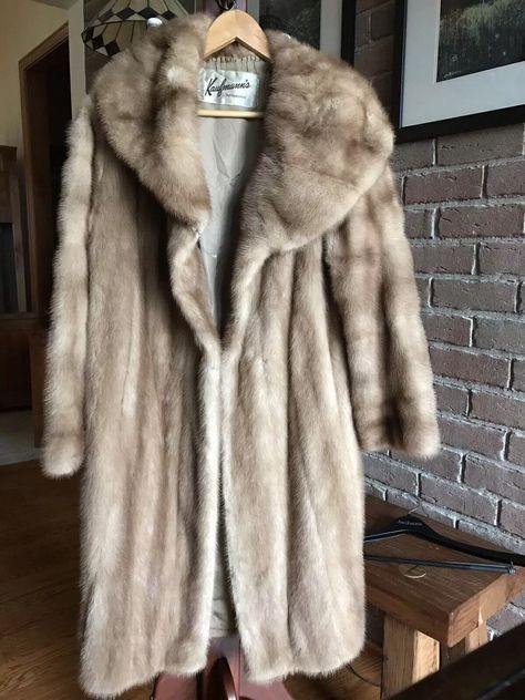 Genuine Authentic Mink Fur Coat Light Mahogany by "Kauffman's" | eBay Mink Coat Aesthetic, Thrift Inspiration, Christmas 2025, Mahogany Brown, Mink Coat, Mink Fur Coat, Mink Fur, Celebrity Couples, Colour Palette