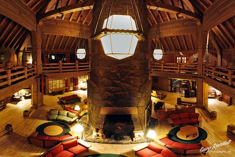 Timberline Lodge - lodge fireplace Lodge Fireplace, Timberline Lodge, Luxury Getaway, Romantic Vacations, Cabins In The Woods, Romantic Getaways, Weekend Getaway, Dream Destinations, Travel Around The World