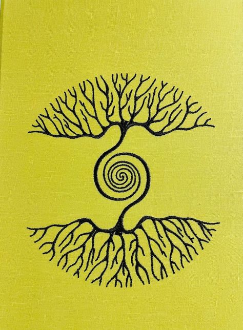 As Above so Below: Tree of Life Altar Cloth - Etsy Canada As Above So Below Tree, Geometric Line Tattoo, As Above So Below, Tree Of Life Art, Geometric Tattoo Design, Tattoos For Black Skin, Tree Of Life Tattoo, Altar Cloth, Spine Tattoos