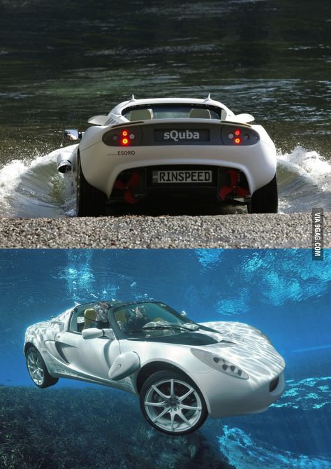 World First Underwater Car Amphibious Vehicle, Sweet Cars, Under Water, First Car, Sports Cars Luxury, Amazing Cars, Car Collection, James Bond, Beautiful Cars