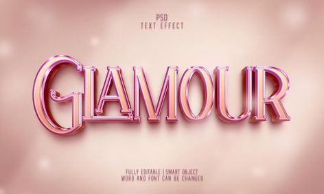 Glamour Logo Design, Gold Font Canva, Glam Typography, Glamour Logo, Gold Logo Design, Classy Fonts, Graphic Shapes Design, Desain Buklet, Poster Psd