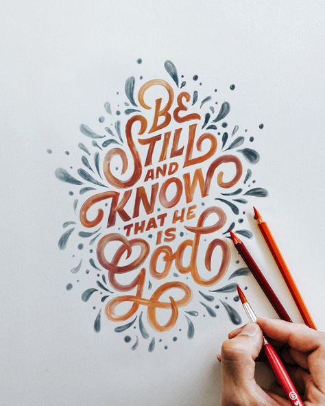 Hand-made typography can be super fun and relaxing to fill in the daily routine. Let's find out why calligraphy is a good hobby for artists and designers. Type Lockup, Calligraphic Fonts, Watercolor Hand Lettering, Typography Art Quotes, Typography Drawing, Typography Calligraphy, Quotes Design, Youth Room, Hand Lettering Inspiration