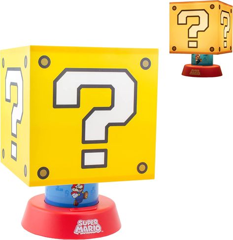 Super Mario Icon Lamp with Three Brightness Settings and Auto Shut Off Mario Video Game, Light Icon, Tall Lamps, Night Light Kids, Night Light Lamp, Original Gifts, Dimmable Lamp, Can Lights, Led Light Bulb