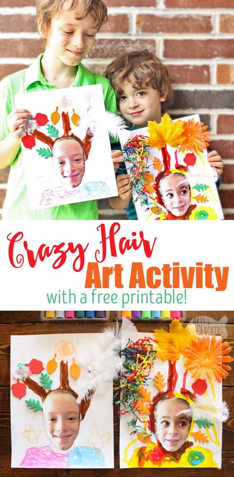 [ad] Get whacky with this Crazy Hair Day Art Project, perfect for a classroom activity, Crazy Hair Day, or kid made art activity Whacky Hair Day, Crazy Hair For Kids, Seuss Crafts, Art Project For Kids, Classroom Activity, Wacky Hair Days, Project For Kids, Crazy Hair Day, Science Activities For Kids