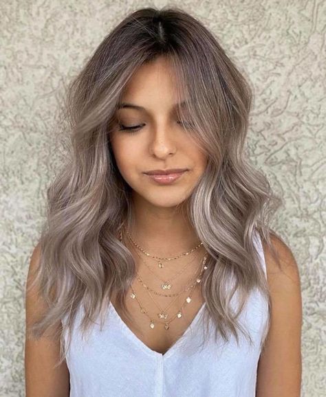 The Prettiest Cool Toned Dye Jobs For Hot, Summer Days Cool Toned Hair Color, Cool Toned Hair, Cool Tone Hair Colors, Toned Hair, Warm Hair Color, Hair Color Ideas For Fall, Ash Hair, Ash Hair Color, Ash Blonde Hair