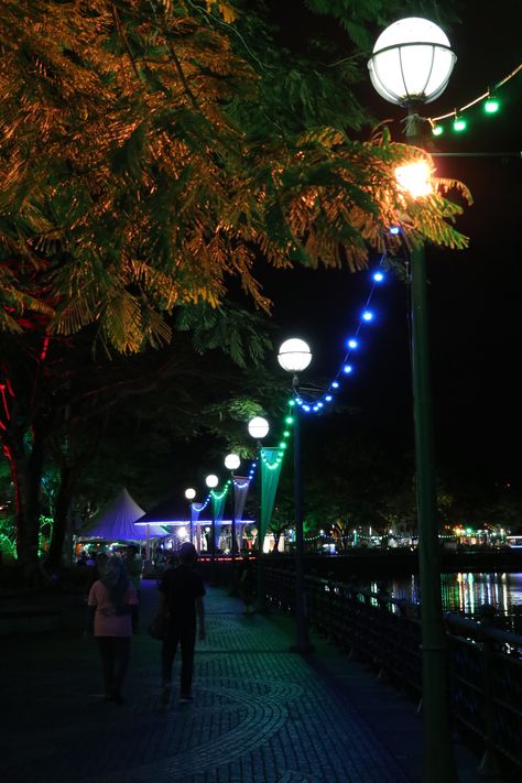 The colours of Kuching at night. Kuching, Nature Aesthetic, Aesthetic Wallpaper, At Night, Aesthetic Wallpapers, Quick Saves, Color, Nature