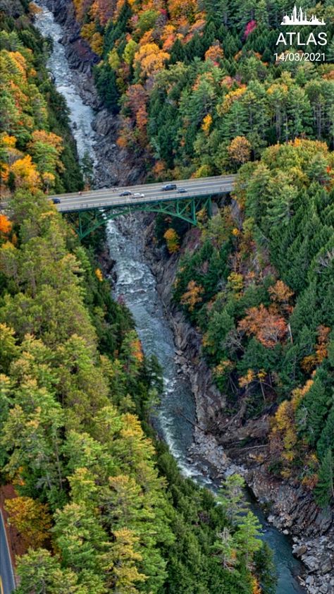 Quechee Vermont, Los Angeles Hollywood, The Gorge, New England Fall, Fall Foliage, Pacific Ocean, Metropolis, Tourist Attraction, State Park