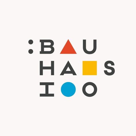 Gallery of re:design Celebrates Bauhaus 100 with Illustrated Posters - 3 Bauhaus Logo Inspired, Bauhaus Logo Design, Bauhaus Type, Art Gallery Logo Design, Gallery Logo Design, Art Gallery Logo, Bauhaus Design Poster, Bauhaus Logo, Gallery Logo