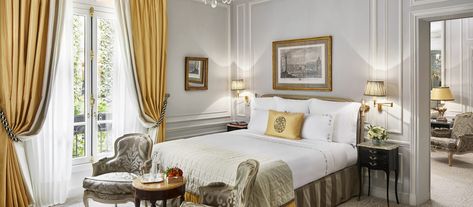 Deluxe Suite at Hôtel Plaza Athénée | Dorchester Collection Hotel Regina Paris, Hotel Plaza Athenee Paris, Luxury Hotel Interior, Plaza Athenee Paris, Luxury Hotels Interior, Paris Rooms, Ritz Hotel, Plaza Athenee, Ritz Paris