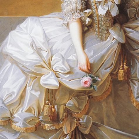 ⚜️ Élisabeth Vigée Le Brun ⚜️ Marie Antoinette in Court Dress (detail) ⚜️ 1778 ⚜️ Kunsthistorisches Museum, Vienna, Austria . Follow… Rococo Aesthetic, Istoria Modei, Rococo Art, Rococo Fashion, Dress Painting, Court Dresses, Royal Aesthetic, 18th Century Fashion, Aesthetic Painting