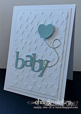 Baby Boy Cards Handmade, Scrapbooking Quotes, Stampin Up Baby Cards, Paper Techniques, Baby Cards Handmade, Baby Boy Cards, Boy Cards, Cricut Cards