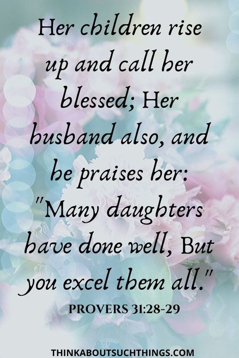 Mother's Day is around the corner and what better way to celebrate your beautiful mom with these lovely Bible quotes for mothers. Each verse will encourage and bless your mom for Mother's day. They will express your love and appreciation for her. All 22 Bible verses for Mothers day will truly bless her and make mom feel loved. #mothersday #bibleverses #quotes Bible Verses For Mothers, Verses For Mothers, Verses About Mothers, Mothers Day Bible Verse, Bible Verses About Mothers, I Will Not Be Shaken, Bible Verse For Moms, Not Jealous, Birthday Verses