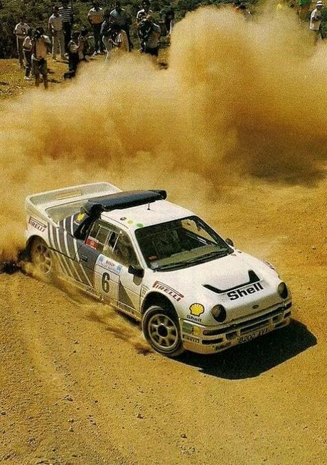 Ford RS200 rally car - Group B Exotic Sports Cars, Ford Rs200, Carros Suv, Rally Car Racing, Subaru Rally, Ford Rs, Race Car Driving, Rally Racing, Car Driving