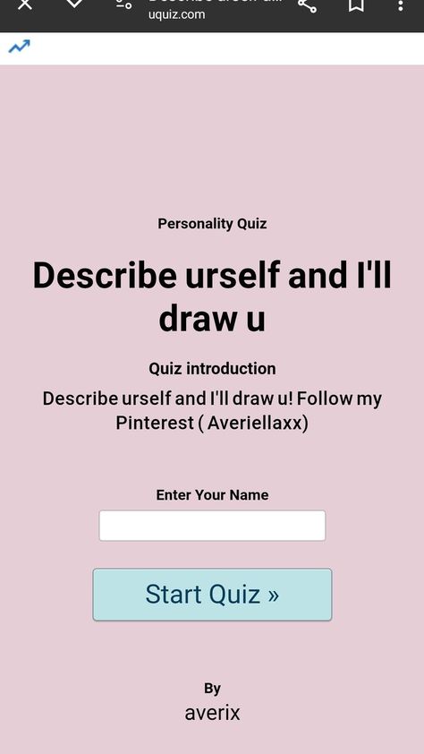 Things To Do When I Am Bored, Cool Stuff To Do When Bored, Whats My Face Shape Quiz, Things That Describe Me, What Character Am I Pinterest, How To Make A Board On Pinterest, How To Make Pins On Pinterest, Draw Yourself As, How Others See Me