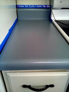 Can You Paint Formica, Paint Laminate Countertops, Painting Formica, Painting Laminate Countertops, Painting Kitchen Countertops, Painting Counters, Chalk Paint Kitchen, Countertop Makeover, Painting Laminate