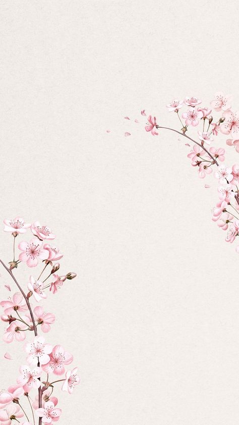 Pink flower phone wallpaper, pastel | Premium Photo - rawpixel Cherry Blossom Iphone Wallpaper, Wardrobe Wallpaper, Reels Background, Iphone Wallpaper Japan, Poetry Background, Iphone Wallpaper Pink, Japan Cherry Blossom, Pink Flowers Background, Apple Background