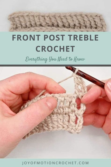 How To Front Post Treble Crochet Crochet Stitches Cheat Sheet, Fpdc Crochet Stitch, Treble Crochet, Crochet Stitches Chart, Crochet Pieces, Day Outfit Ideas, Back Post Double Crochet, Half Double Crochet Stitch, Crochet Stitches For Blankets