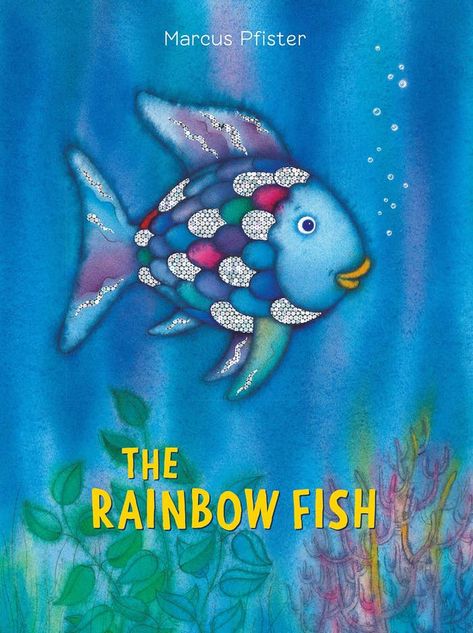 Children's Books Every 2000s Kid Grew Up Reading Rainbow Fish Book, The Rainbow Fish, The Giving Tree, Fish Crafts, Rainbow Fish, Eric Carle, Beautiful Fish, Book Fair, Ocean Animals